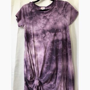 Purple LulaRoe Carly